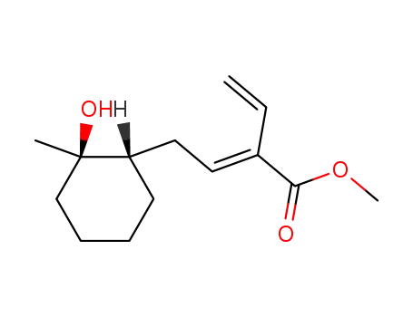 (+/-)-<1α(E),2β>-methyl 2-ethenyl-4-(2-hydroxy-2-methylcyclohexyl)-2-butenoate