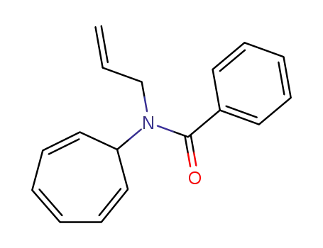 N-benzoyl-N-allyl-7-aminocyclohepta-1,3,5-triene
