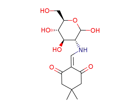 2-deoxy-2-<(4,4-dimethyl-2,6-dioxocyclohexylidenemethyl)amino>-α,β-D-glucopyranose