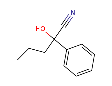 Benzeneacetonitrile, a-hydroxy-a-propyl-