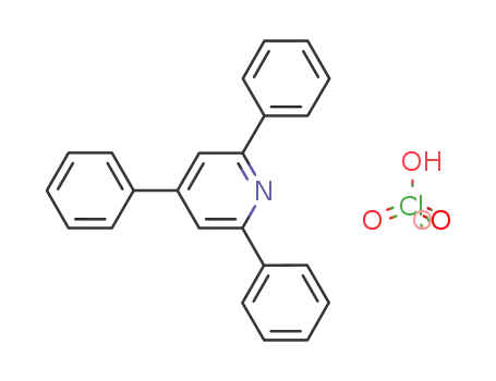 Molecular Structure of 23056-53-3 (Pyridine, 2,4,6-triphenyl-, perchlorate)