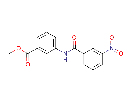Benzoic acid, 3-[(3-nitrobenzoyl)amino]-, methyl ester