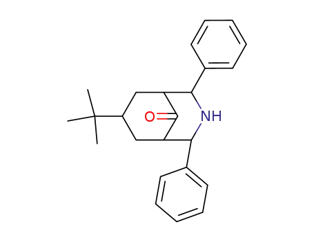 7-(1,1-Dimethylethyl)-2,4-diphenyl-3-azabicyclo[3.3.1]nonan-9-one