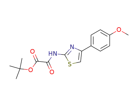 N-[4-(4-Methoxy-phenyl)-thiazol-2-yl]-oxalamic acid tert-butyl ester