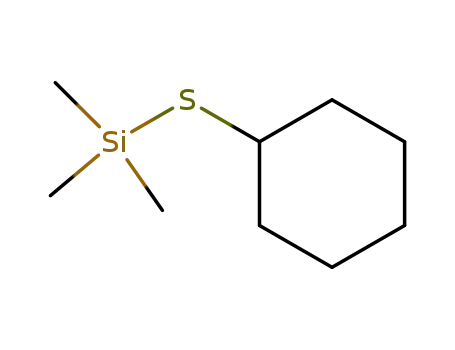 (cyclohexylthio)trimethylsilane