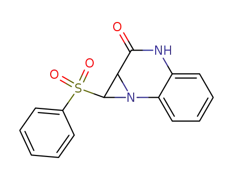 1,1a-dihydro-1-(phenylsulfonyl)azirino<1.2-a>quinoxalin-2(3H)one