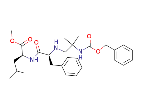 (S)-2-[(S)-2-(2-Benzyloxycarbonylamino-2-methyl-propylamino)-3-phenyl-propionylamino]-4-methyl-pentanoic acid methyl ester