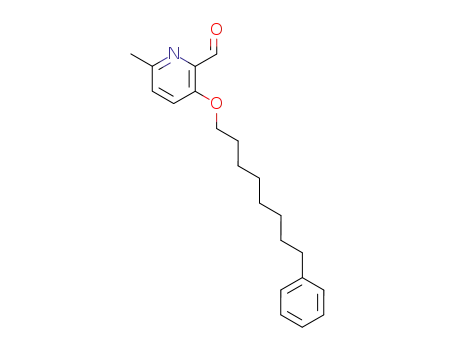 6-Methyl-3-(8-phenyl-octyloxy)-pyridine-2-carbaldehyde