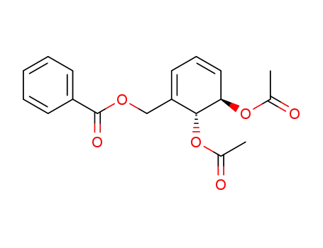 (2R)-trans-2,3-diacetoxy-1-[(benzoyloxy)methyl]cyclohexa-4,6-diene