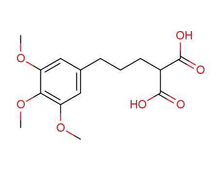 Molecular Structure of 7478-59-3 ([3-(3,4,5-trimethoxyphenyl)propyl]propanedioic acid)