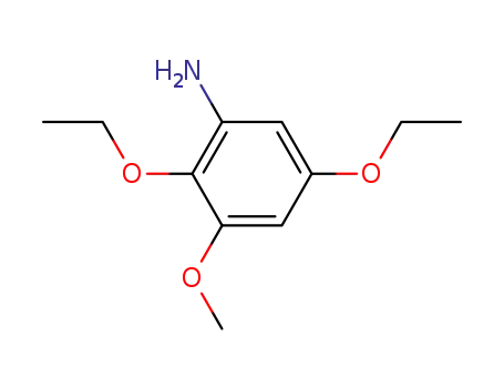 벤젠아민, 2,5-디에톡시-3-메톡시-(9CI)