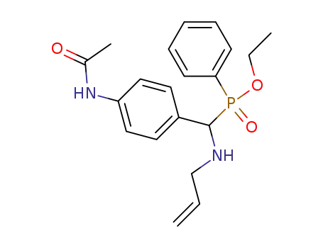 ethyl <(4-acetamidophenyl)allylaminomethane>phenylphosphinate