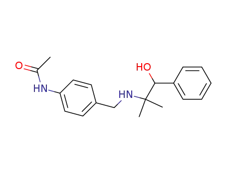 Acetamide,
N-[4-[[(2-hydroxy-1,1-dimethyl-2-phenylethyl)amino]methyl]phenyl]-