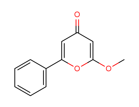 4H-Pyran-4-one, 2-methoxy-6-phenyl-