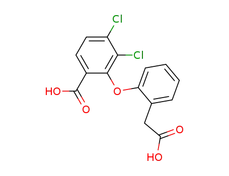 2-(2-Carboxymethyl-phenoxy)-3,4-dichloro-benzoic acid