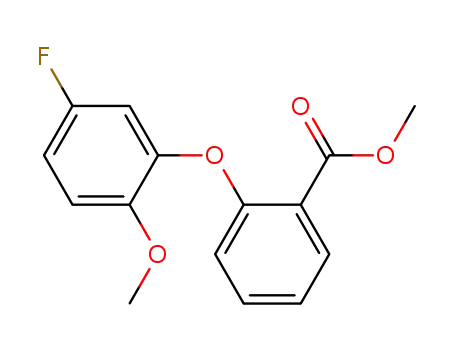 2-(5-Fluoro-2-methoxy-phenoxy)-benzoic acid methyl ester