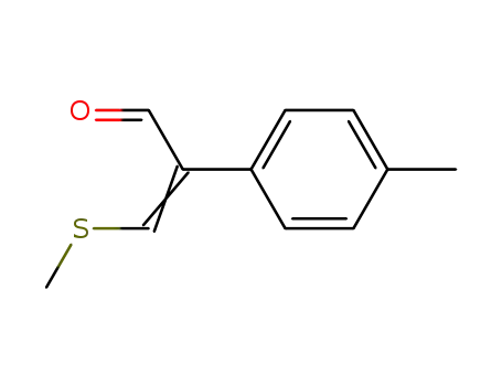 (Z)-3-Methylsulfanyl-2-p-tolyl-propenal