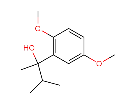 (+/-)-3-hydroxy-2-methyl-3-(2.5-dimethoxy-phenyl)-butane