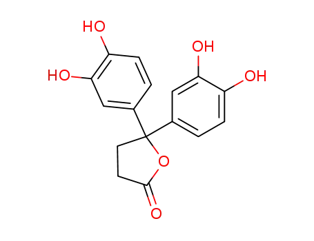 5,5-bis(3,4-dihydroxyphenyl)butyrolactone