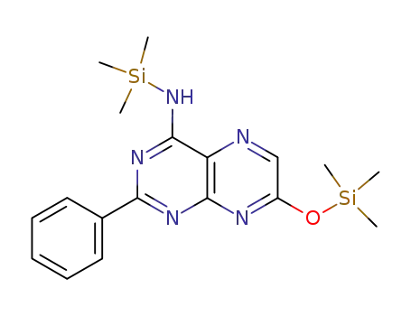 (2-Phenyl-7-trimethylsilanyloxy-pteridin-4-yl)-trimethylsilanyl-amine