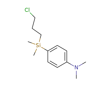 {4-[(3-Chloro-propyl)-dimethyl-silanyl]-phenyl}-dimethyl-amine