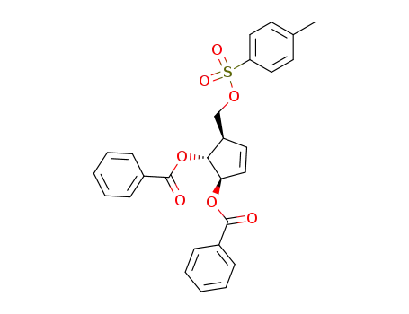 (3R,4R,5R)-3,4-dibenzoyloxy-5-(tosyloxymethyl)cyclopent-1-ene