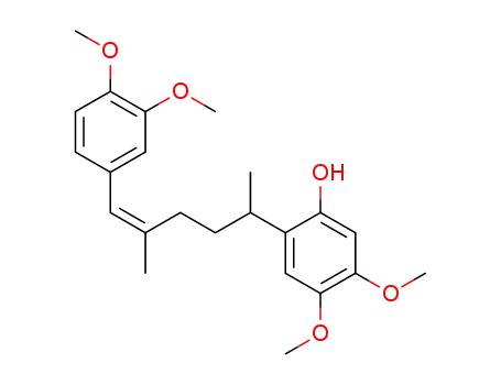 2-[(Z)-5-(3,4-Dimethoxy-phenyl)-1,4-dimethyl-pent-4-enyl]-4,5-dimethoxy-phenol