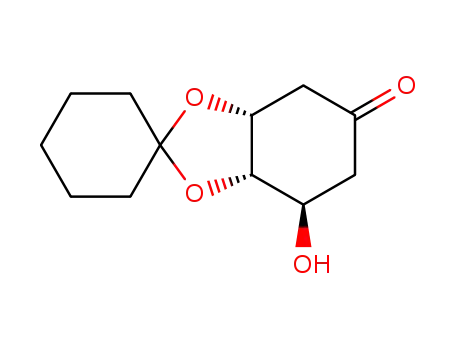 3-O,4-O-cyclohexylidene-(3R,4S,5R)-trihydroxycyclohexan-1-one