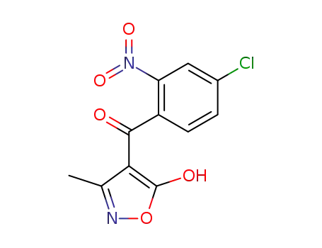 Methanone, (4-chloro-2-nitrophenyl)(5-hydroxy-3-methyl-4-isoxazolyl)-