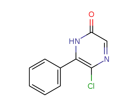 2(1H)-Pyrazinone, 5-chloro-6-phenyl-