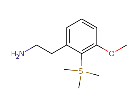 2-(2-trimethylsilyl-3-methoxyphenyl)ethylamine
