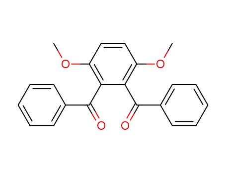 Molecular Structure of 89449-74-1 (Methanone, (3,6-dimethoxy-1,2-phenylene)bis[phenyl-)