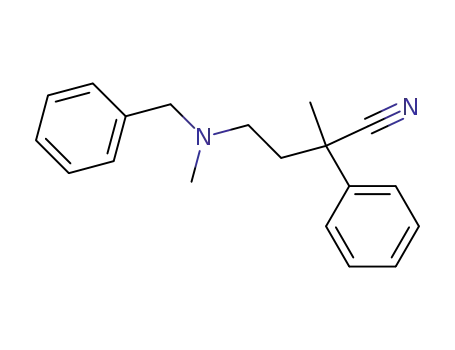 N-benzyl-3-cyano-N-methyl-3-phenylbutylamine