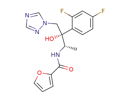 Furan-2-carboxylic acid [(1S,2S)-2-(2,4-difluoro-phenyl)-2-hydroxy-1-methyl-3-[1,2,4]triazol-1-yl-propyl]-amide