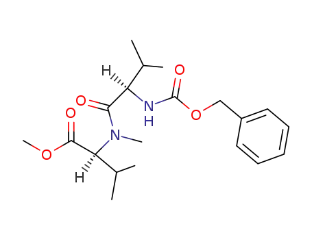 Molecular Structure of 128892-29-5 (Z-D-Val-MeVal-OMe)