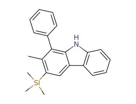 2-Methyl-1-phenyl-3-trimethylsilanyl-9H-carbazole