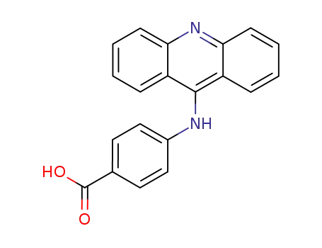 Molecular Structure of 64894-83-3 (p-(9-Acridinylamino)benzoic acid)
