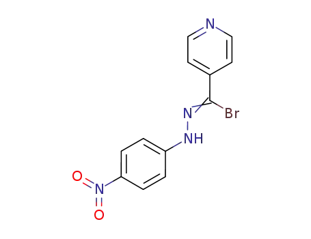 N-(4-Nitrophenyl)-4-pyridinecarbohydrazonoyl bromide