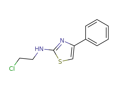 2-N-(β-chloroethylamino)-4-phenylthiazole