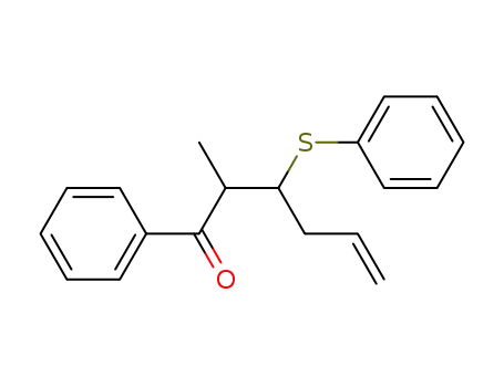 2-Methyl-1-phenyl-3-phenylsulfanyl-hex-5-en-1-one