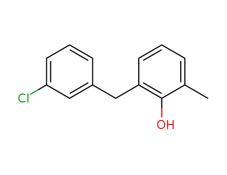 2-(3-chlorobenzyl)-6-methylphenol