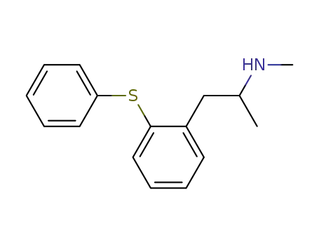 Benzeneethanamine, N,a-dimethyl-2-(phenylthio)-