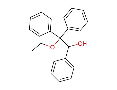 1,1,2-Triphenyl-2-aethoxy-aethanol