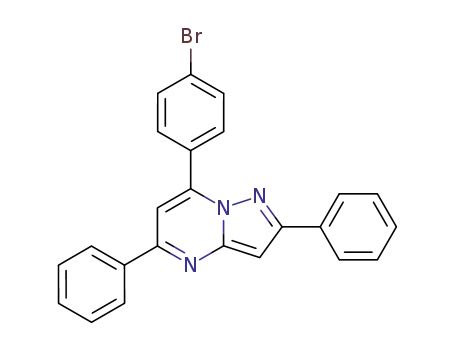 7-(4-Bromo-phenyl)-2,5-diphenyl-pyrazolo[1,5-a]pyrimidine