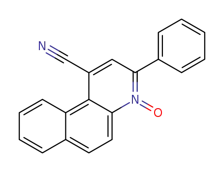 2-phenyl-4-cyano-5,6-benzoquinoline N-oxide