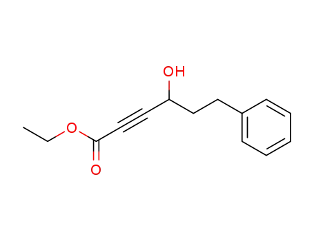 2-Hexynoic acid, 4-hydroxy-6-phenyl-, ethyl ester