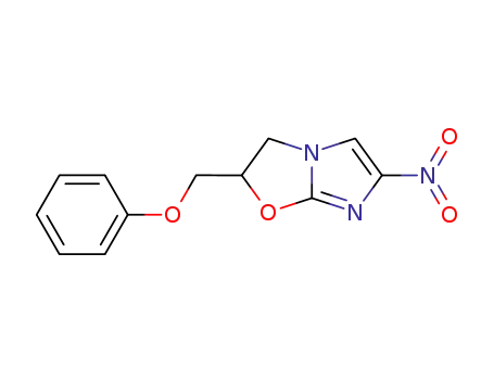 Molecular Structure of 127692-21-1 (6-nitro-2-phenoxy-2,3-dihydroimidazo[2,1-b][1,3]oxazole)