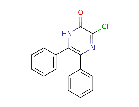 2(1H)-Pyrazinone,3-chloro-5,6-diphenyl- cas  25468-59-1