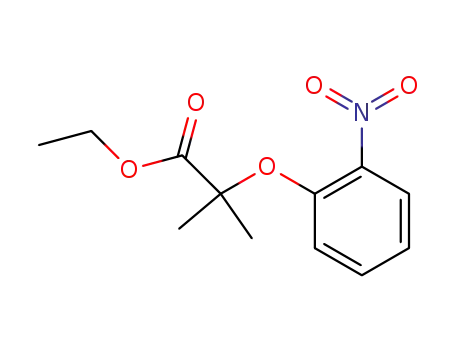 Propanoic acid, 2-methyl-2-(2-nitrophenoxy)-, ethyl ester