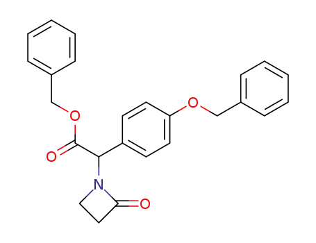 Benzyl α-<p-(Benzyloxy)phenyl>-2-oxo-1-azetidineacetate